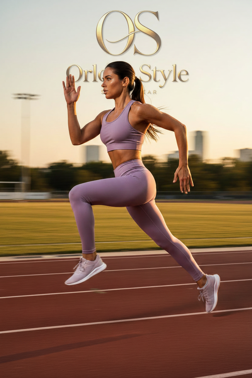 ORLOVA Light Purple 2-Piece Activewear Set